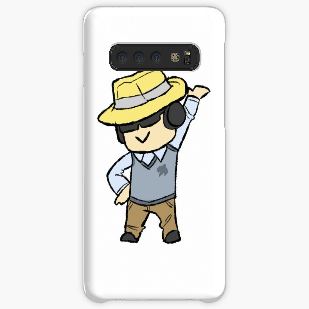 Badcc Case Skin For Samsung Galaxy By Evilartist Redbubble - oof fisherman hat roblox