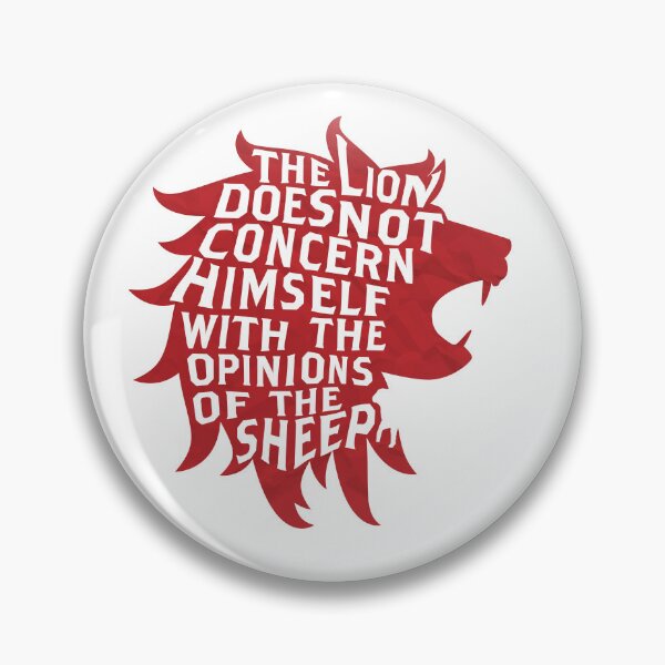 Item preview, The Lion Does Not Concern Himself designed and sold by the50ftsnail.