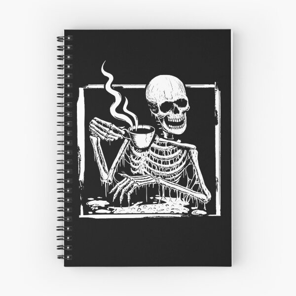 Item preview, Skeleton Drinking Coffee designed and sold by Scotte-Swiercz.
