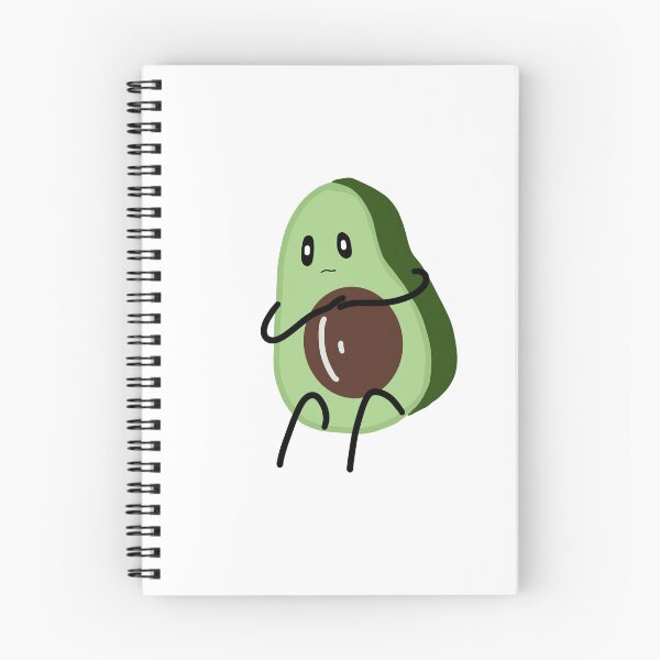 Item preview, Shy cute avocado designed and sold by Avigailsella.