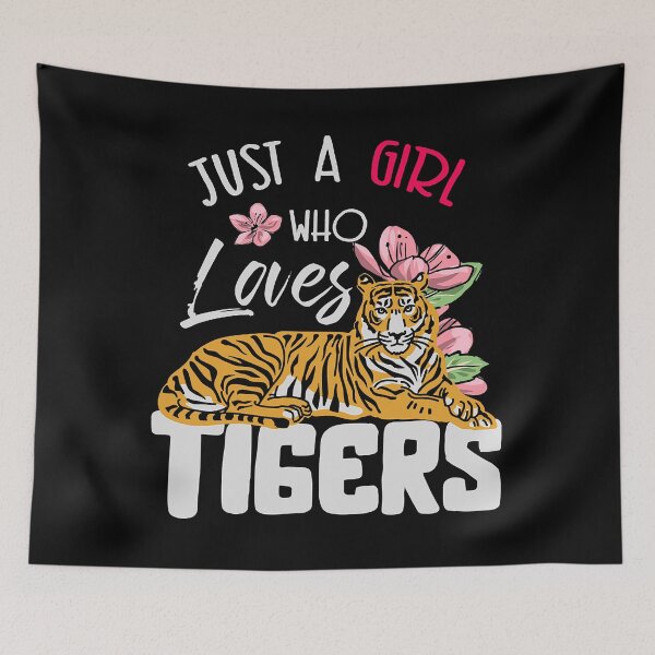 Item preview, Just A Girl Who Loves Tiger Funny Tiger Lover Zookeeper designed and sold by Bemumd-art.