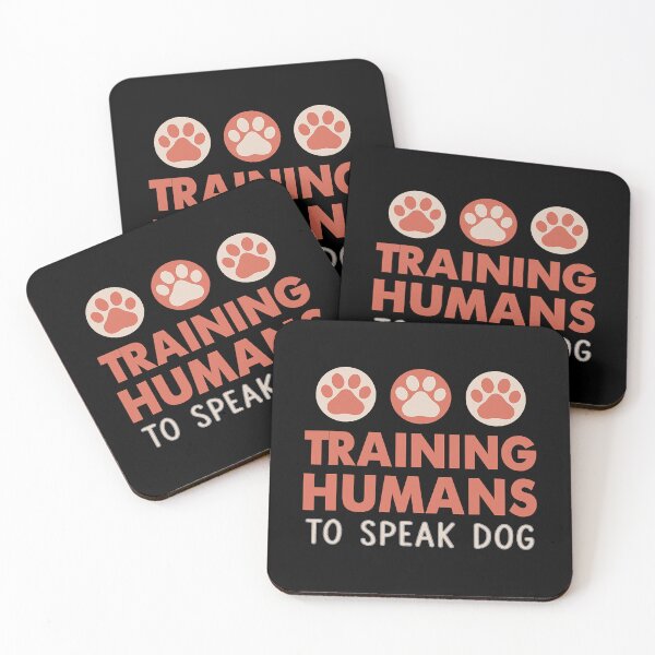 Item preview, Training Human To Speak Dog Funny Dog Teacher designed and sold by Bemumd-art.