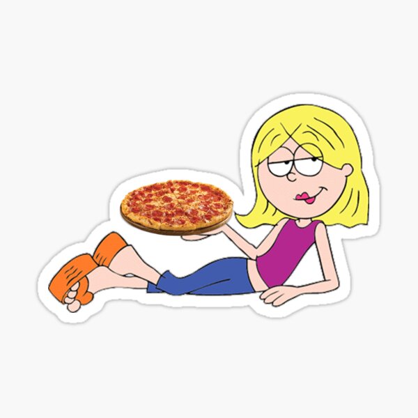 Pizza Lizzie McGuire Sticker