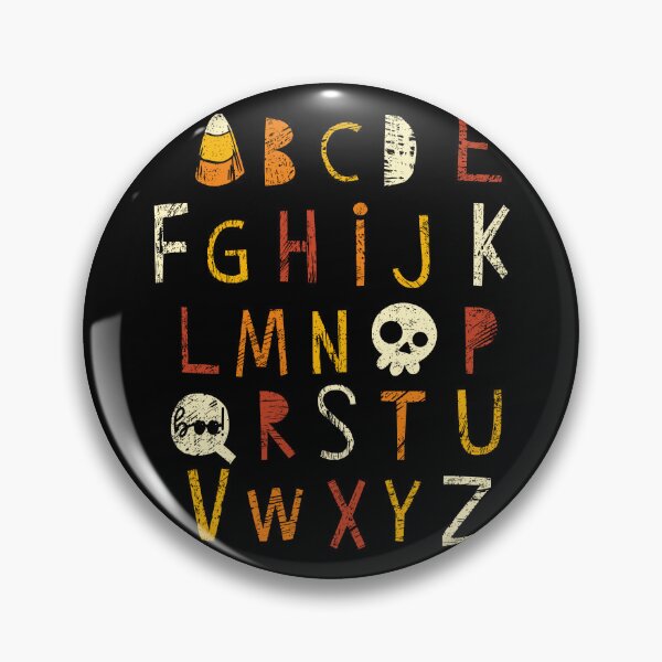 Item preview, Halloween Alphabet designed and sold by Scotte-Swiercz.