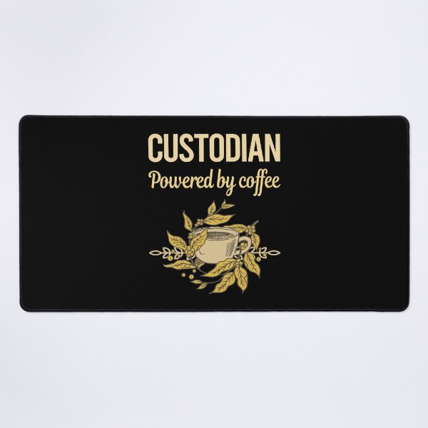 Item preview, Powered By Coffee Custodian designed and sold by cossinulsesj.