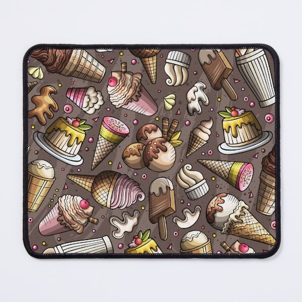 Item preview, ice cream pattern v4 designed and sold by cute--world.