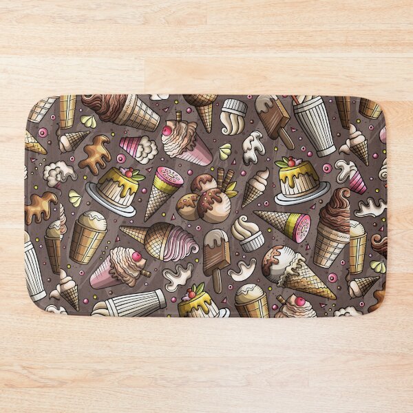 Item preview, ice cream pattern v4 designed and sold by cute--world.