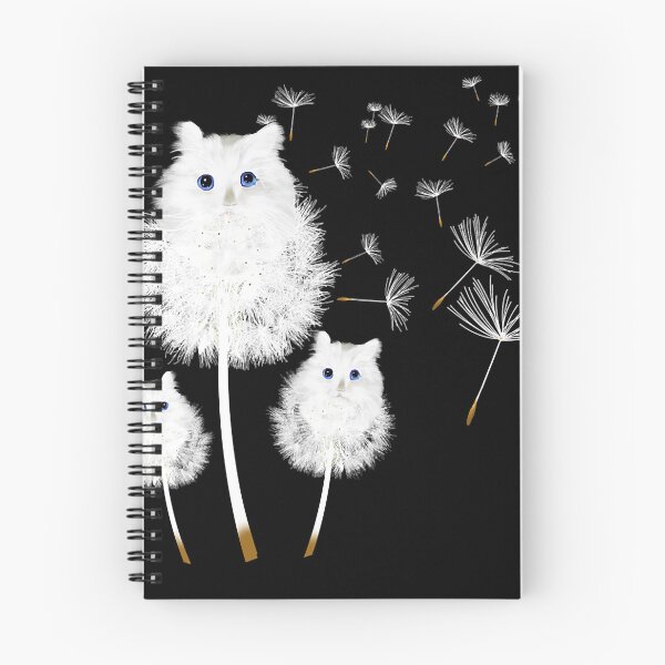 Item preview, Cat Dandelion amazing Flower Cat lover design women girls  designed and sold by angelineraki.