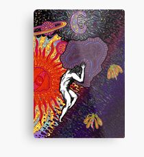 Psychedelic Myth Of Sisyphus Metal Print