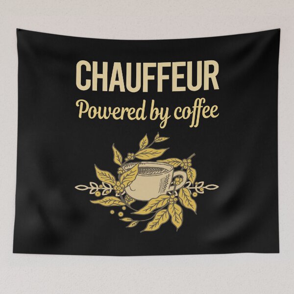 Item preview, Powered By Coffee Chauffeur designed and sold by cossinulsesj.