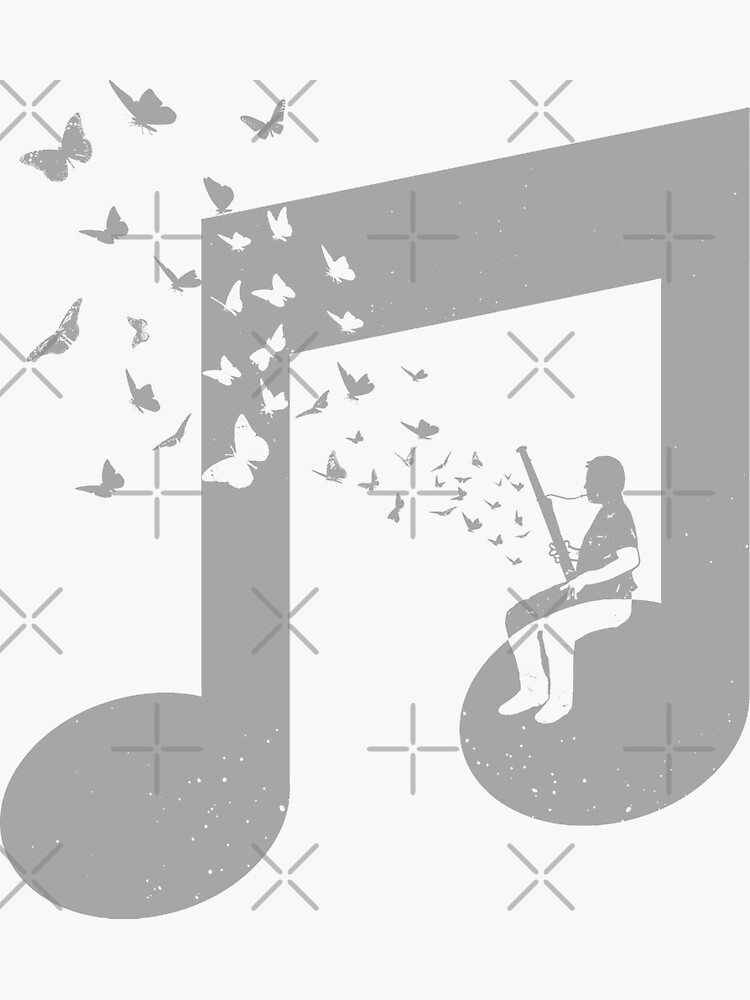 Bassoon Music - Music Theme Design Suitable for Men and Women by barmalisiRTB