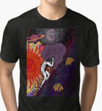 Psychedelic Myth Of Sisyphus Tri-blend T-Shirt