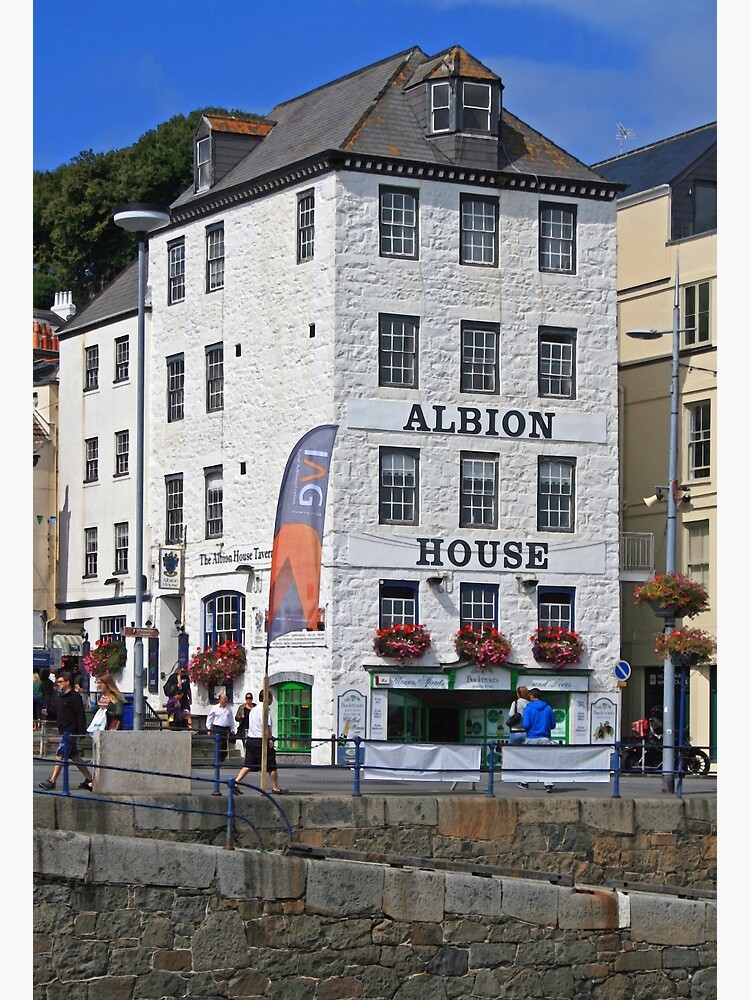 "Albion House Tavern, St Peter Port" Poster for Sale by RedHillDigital