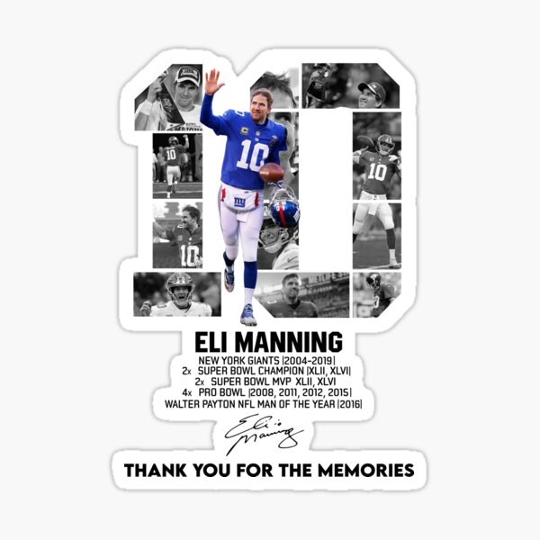 Elite Men's Eli Manning Red Jersey - #10 Football New York Giants