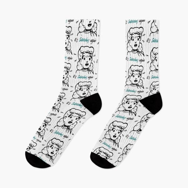 Item preview, It's Saturday again - Cool Retro Design for T-shirts, iPhone Cases, Stickers and Other Accessories designed and sold by Ridiculam Toga.
