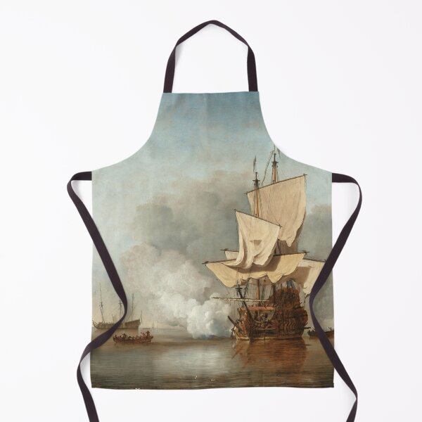 Item preview, The Cannon Shot Willem van de Velde the Younger designed and sold by OldTimeArt.