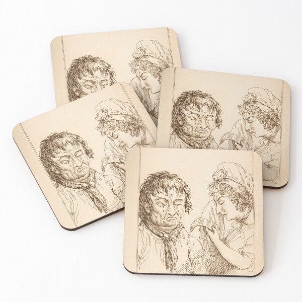 Item preview, Weeping (1800) by Thomas Rowlandson designed and sold by unsung.art [].