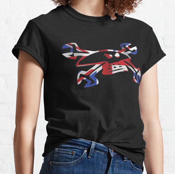 Logo de crâne de Guy Martin - Union Jack T-shirt classique