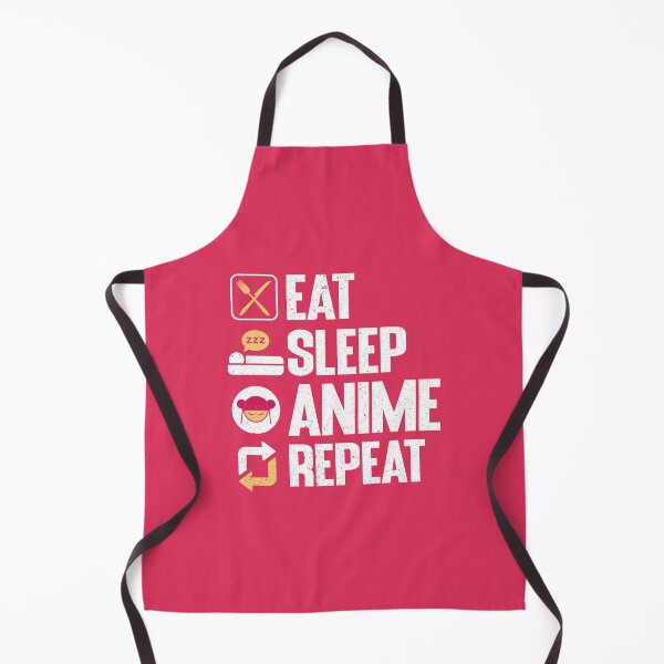 Item preview, Vintage Eat Sleep Anime Repeat Gifts For Anime kawaii Manga Lovers designed and sold by Fashions-Gifts.