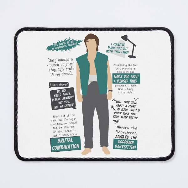 Item preview, Steve Harrington Quotes Minimalist Season 4 designed and sold by Kat-su.