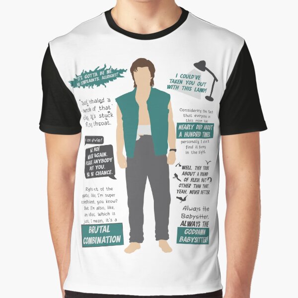 Item preview, Steve Harrington Quotes Minimalist Season 4 designed and sold by Kat-su.