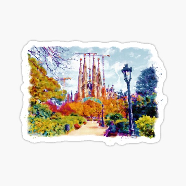 Item preview, La Sagrada Familia - Park View designed and sold by Marian Voicu.