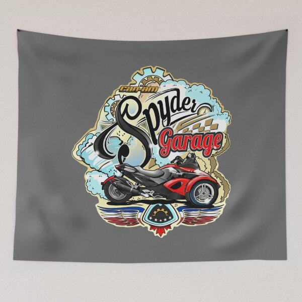 Item preview, Can-Am Spyder Garage Sign Logo designed and sold by MyriamCassin.