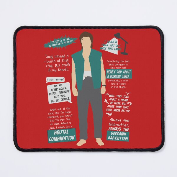 Item preview, Steve Harrington Quotes Minimalist Season 4 designed and sold by Kat-su.