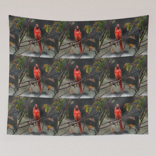 Item preview, Heart of Fall Cardinal designed and sold by Annariaart.