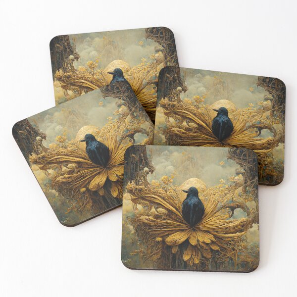 Item preview, Birdphosis in gold 2 designed and sold by Electrik--Sheep.