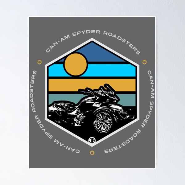 Item preview, Can-Am Spyder Retro Sign designed and sold by MyriamCassin.