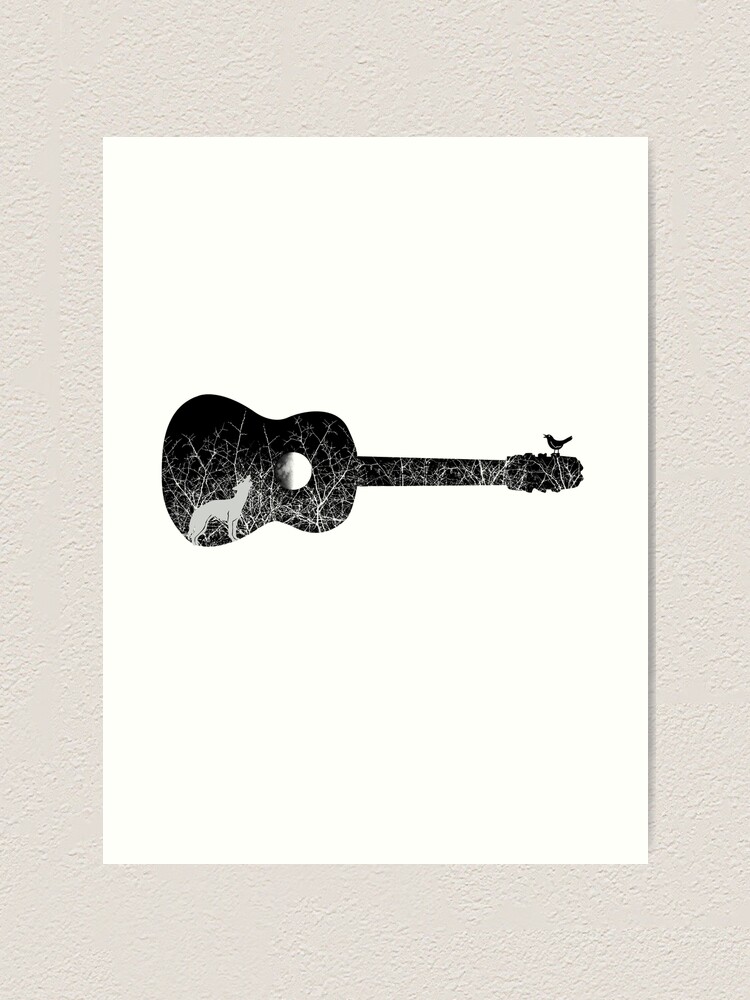 Alternate view of Night sounds Art Print
