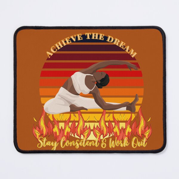 Item preview, Achieve The Dream Stay Consistent And Workout designed and sold by Darlene Douglas-Jackson.