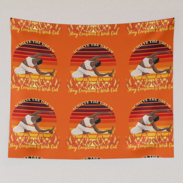 Item preview, Achieve The Dream Stay Consistent And Workout designed and sold by Darlene Douglas-Jackson.