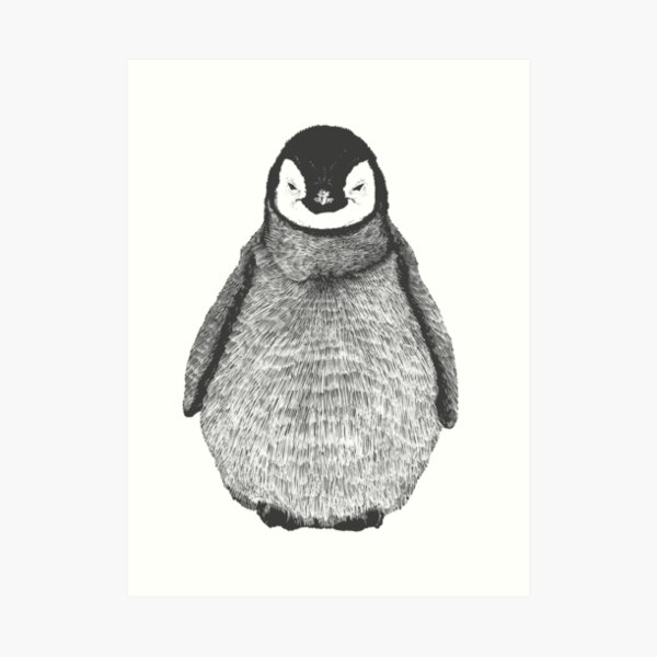 penguin Art Print