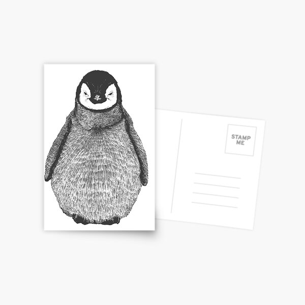 penguin - Animal Theme Design Suitable for Men and Women Postcard