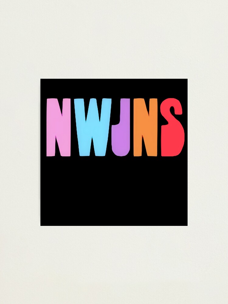 Newjeans Nwjns Logo Photographic Print For Sale By Kunlesart Redbubble