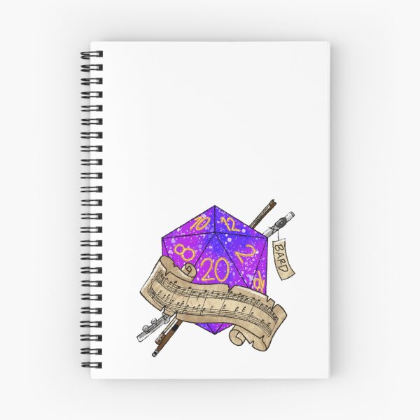 Aperçu de l'œuvre D20 Barde créée et vendue par Garnet-Banzai.