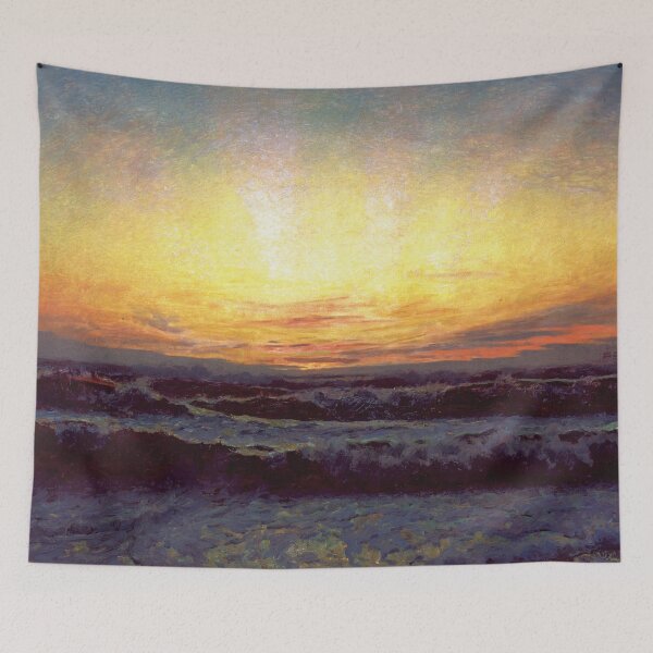 Item preview, Sunset painting, Sunset Artwork designed and sold by danaJG.