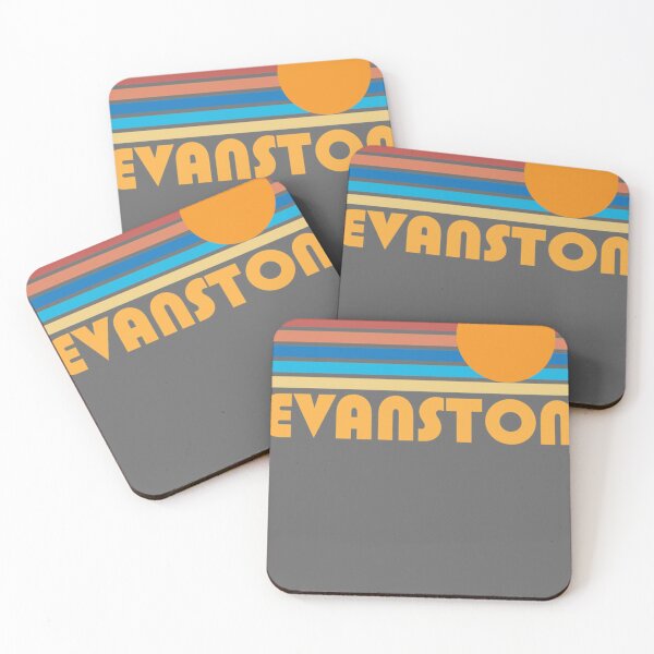 Item preview, Evanston Retro Sunset Logo designed and sold by VictorKoelpin.
