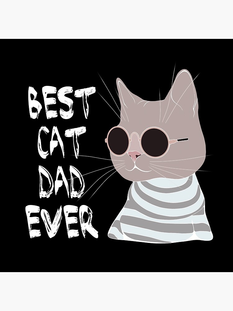 Find the perfect anime t-shirt design for yourself or as a gift for the  best cat dad Our funny cat designs for guys are sure to make them 