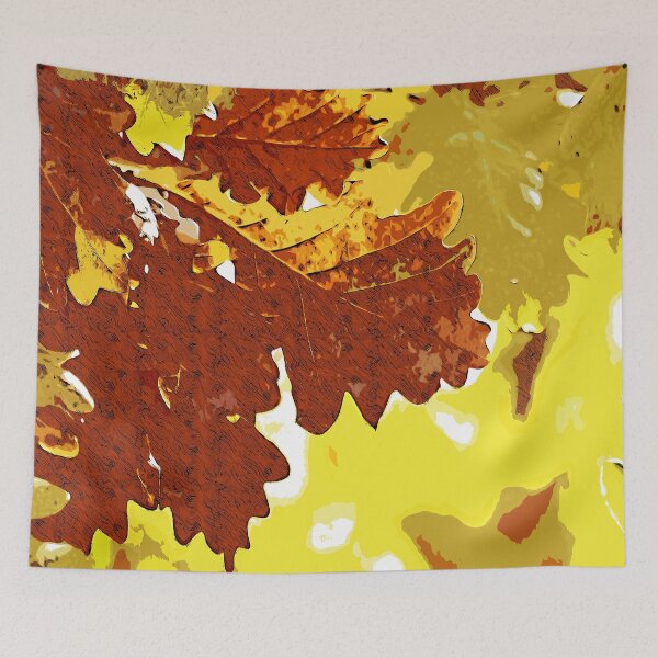 Item preview, Autumn leaves, color print designed and sold by artdragongift 15.