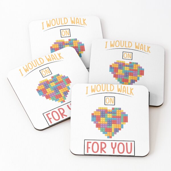 Item preview, I Would Walk Across Legos For You designed and sold by ZaydenBain.