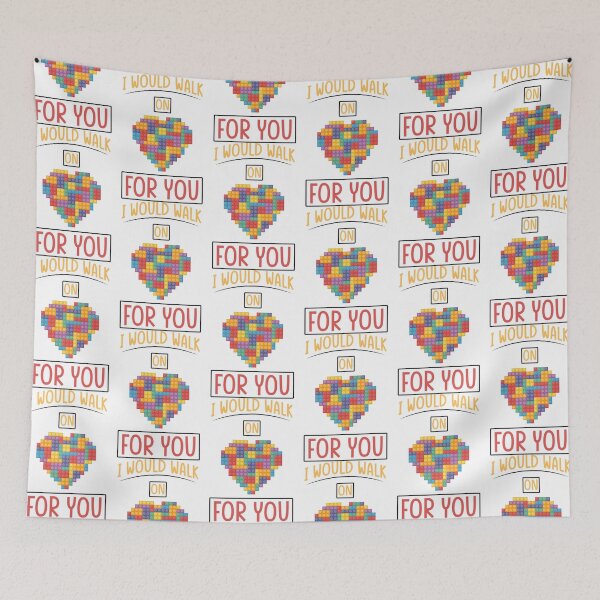 Item preview, I Would Walk Across Legos For You designed and sold by ZaydenBain.