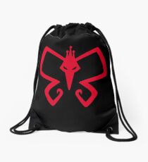 The Monarch Reborn! Drawstring Bag
