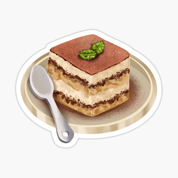 Artikel-Vorschau von Tiramisu-Zeichnung (traditionelle italienische Küche), designt und verkauft von JAG2B.