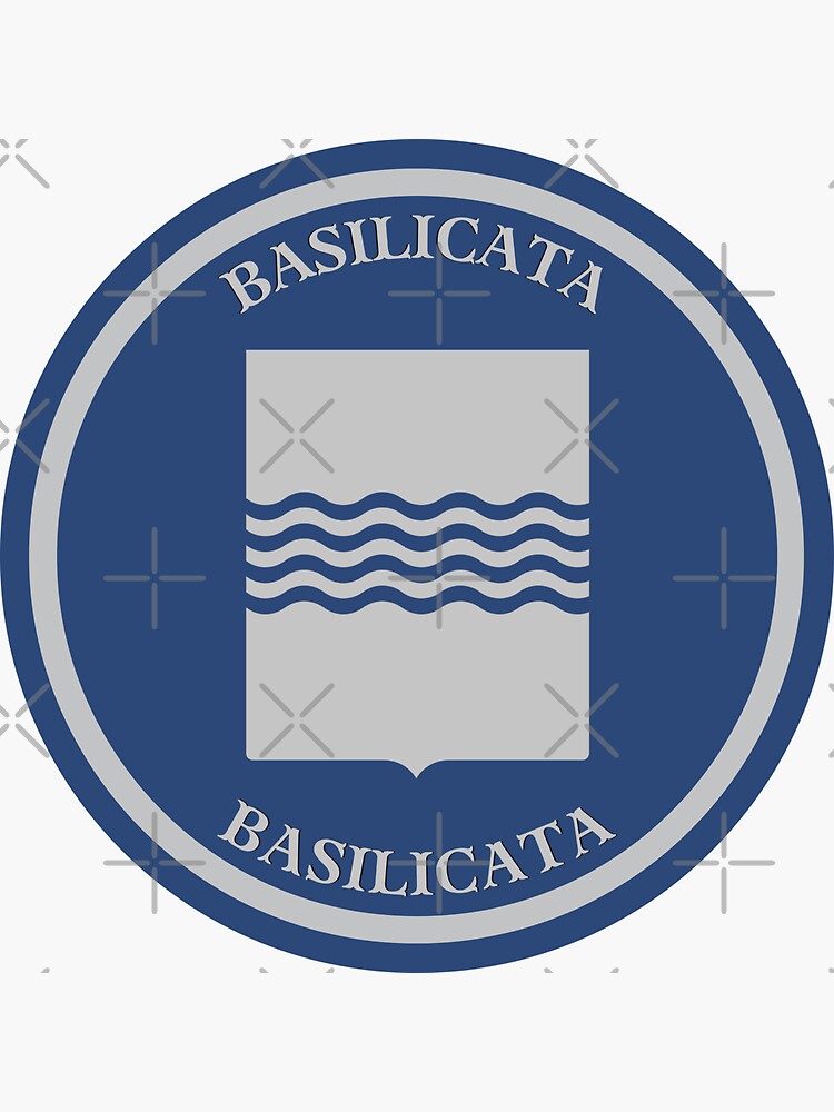 "Italian Region of Basilicata" Sticker for Sale by FedSherDesign