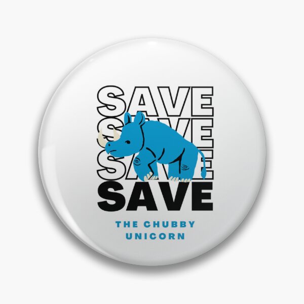 Item preview, Save the chubby unicorn designed and sold by Douniaya.