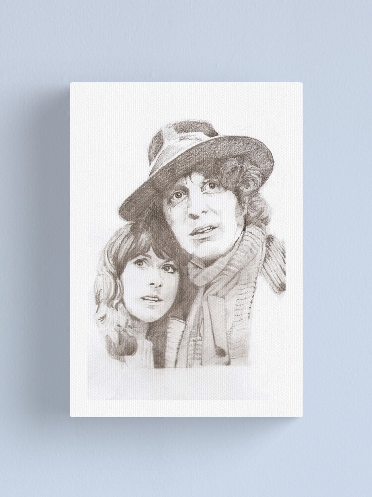 Alternate view of Sarah Jane Smith & The Doctor Canvas Print