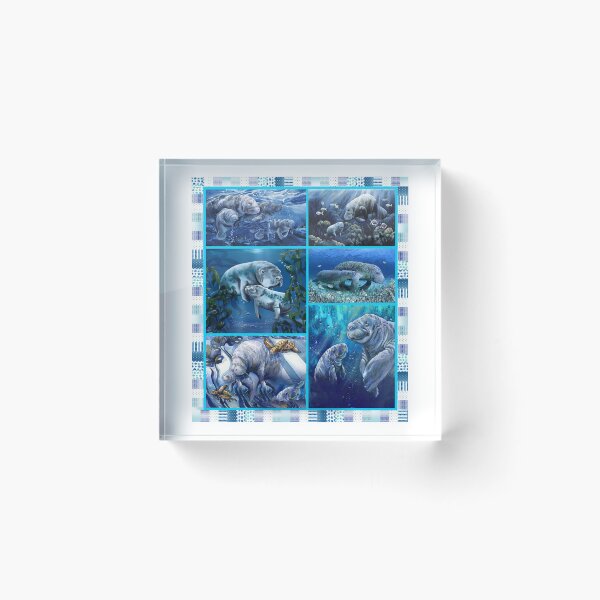 Item preview, Manatees Mom Funny Art Ocean designed and sold by Lewerenz.